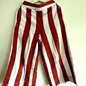 Madewell wide leg pull on pant